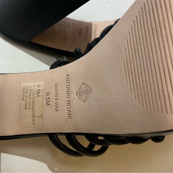 Antonio Melani black size 9.5 women’s heels - Picture 7 of 8